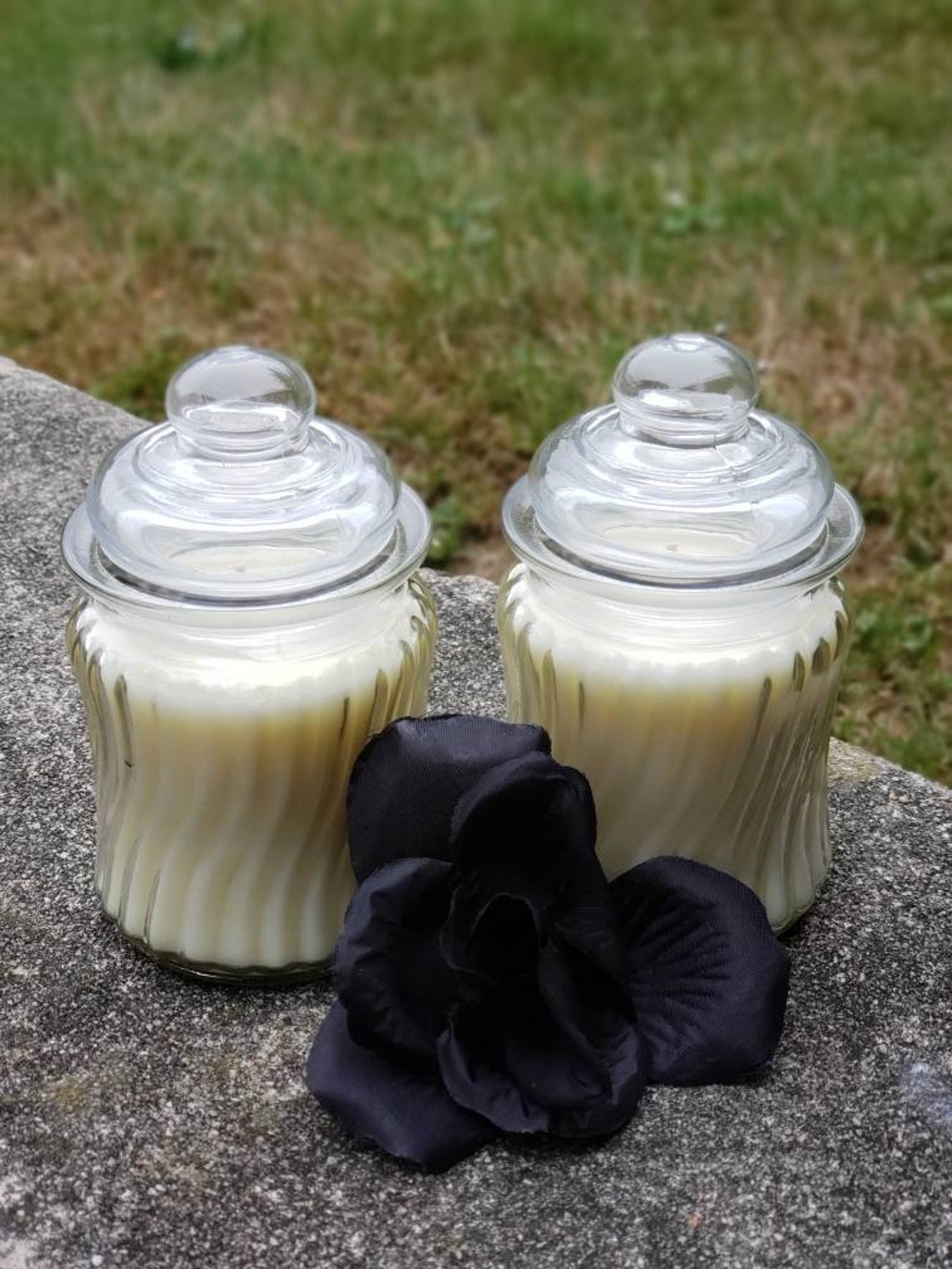 Vegan Soy Wax Candle in 9oz Spiral Vessel with Aroma Seal Lid Etsy