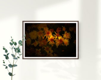 Daisy Print, Daisies Wall Art, Flower Poster, Flower Print, Home Decor, Digital Instant Download, Printable Art