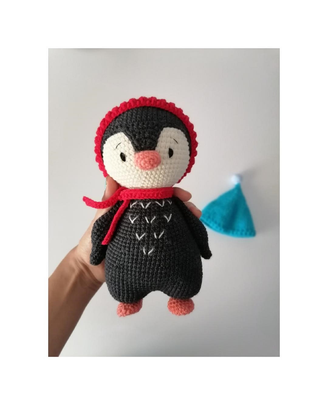 Handmade Crochet Penguin Toy main image 0