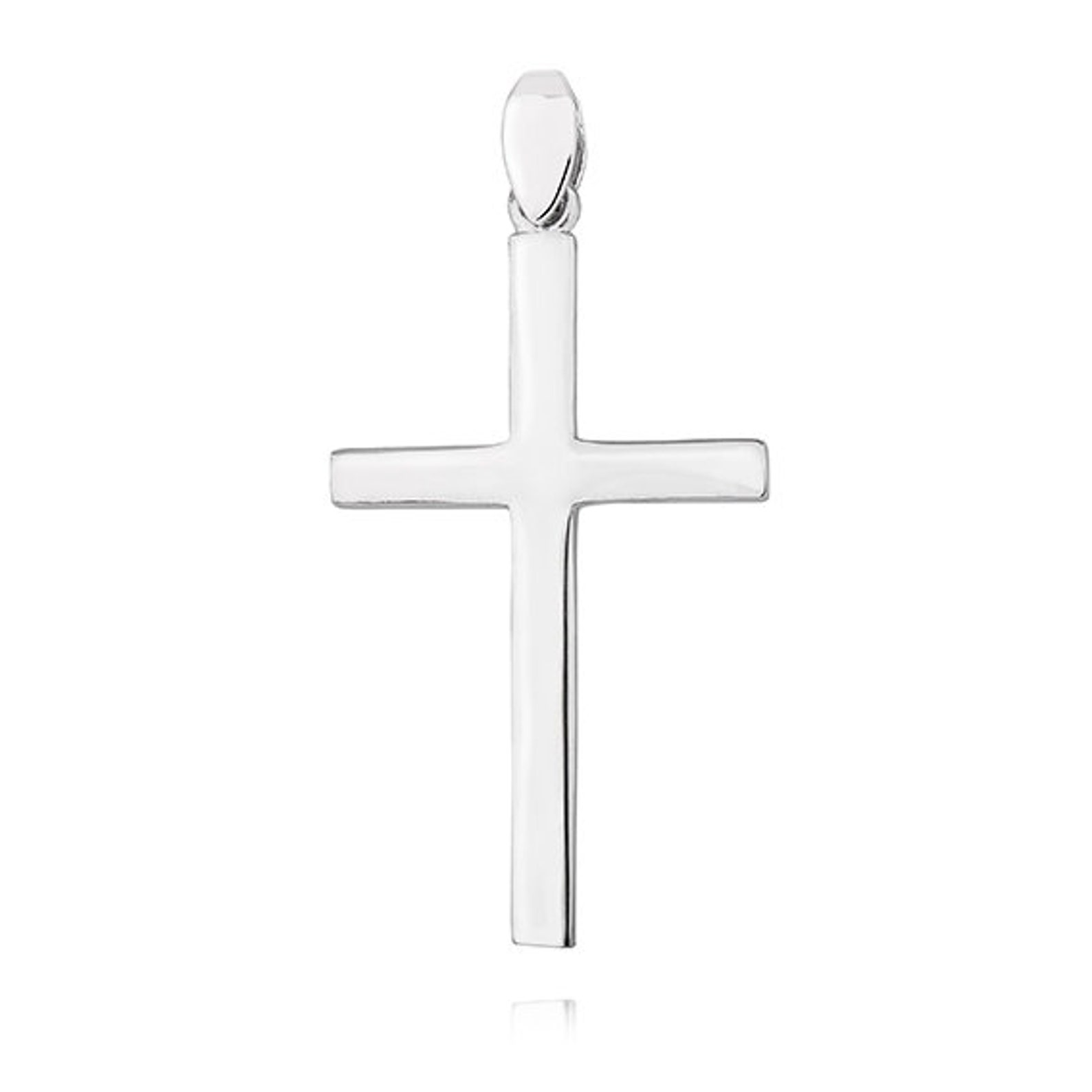 925 Sterling Silver Large CROSS Crucifix Pendant Solid CHAIN Etsy