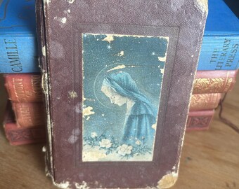 Vintage Belgian Children’s Catholic Liturgical Prayer Book in French 1950s