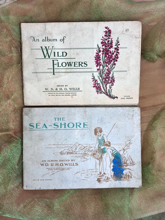 英国シガレットカード50枚 アルバム入り ガーデニング 完全セット