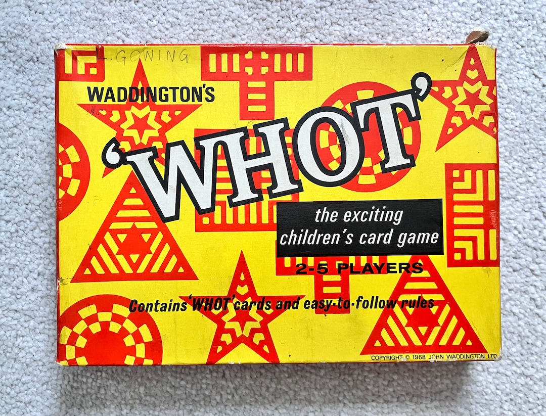 whot-card-game-retro-childrens-game-vintage-card-game-etsy