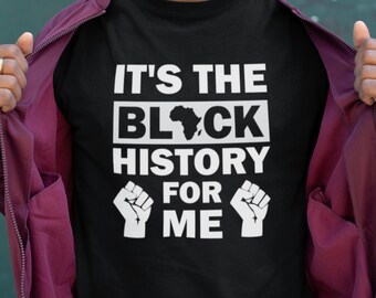 Camiseta É a história negra para mim