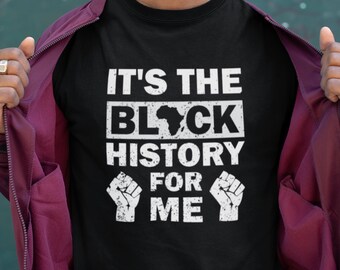 Camiseta É a história negra para mim