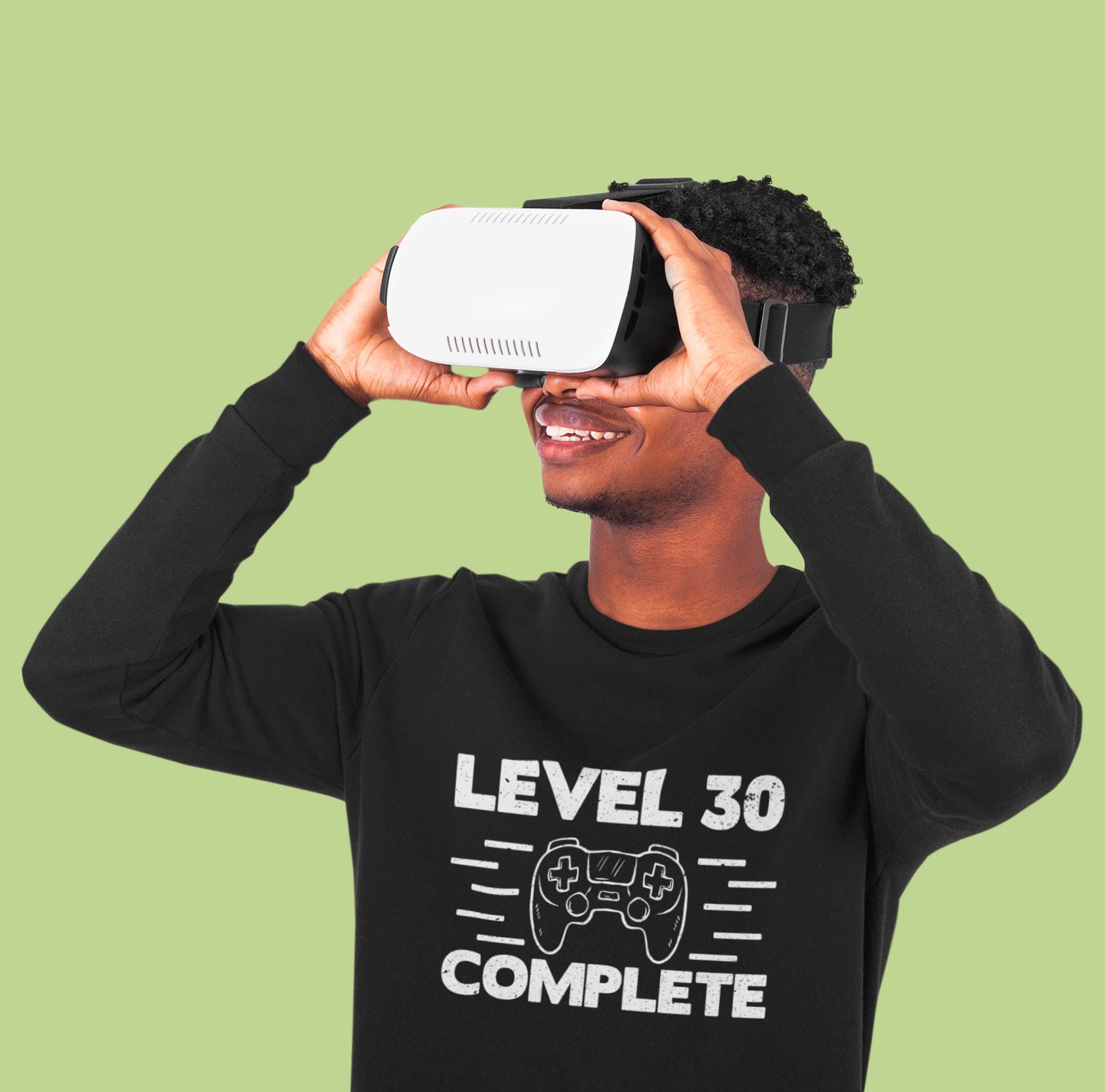 Póster «Nivel 30 Desbloqueado Divertido Jugador De 30 Años 30