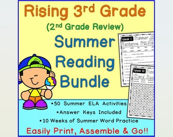 Rising Third Grade Summer Reading Packet