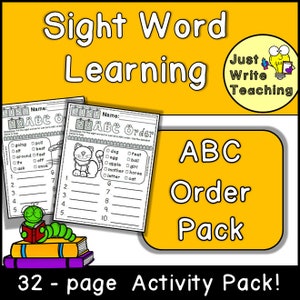 Dolch Sight Word Learning MEGA Bundle - Full Year Program - Etsy Canada