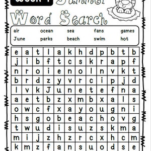 Rising Third Grade Summer Reading Packet - Etsy