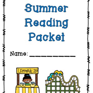 Rising Third Grade Summer Reading Packet - Etsy