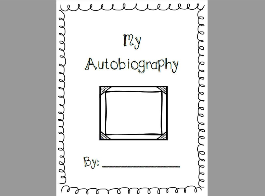 writing an autobiography template
