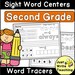 Second Grade Sight Word Tracers - Etsy