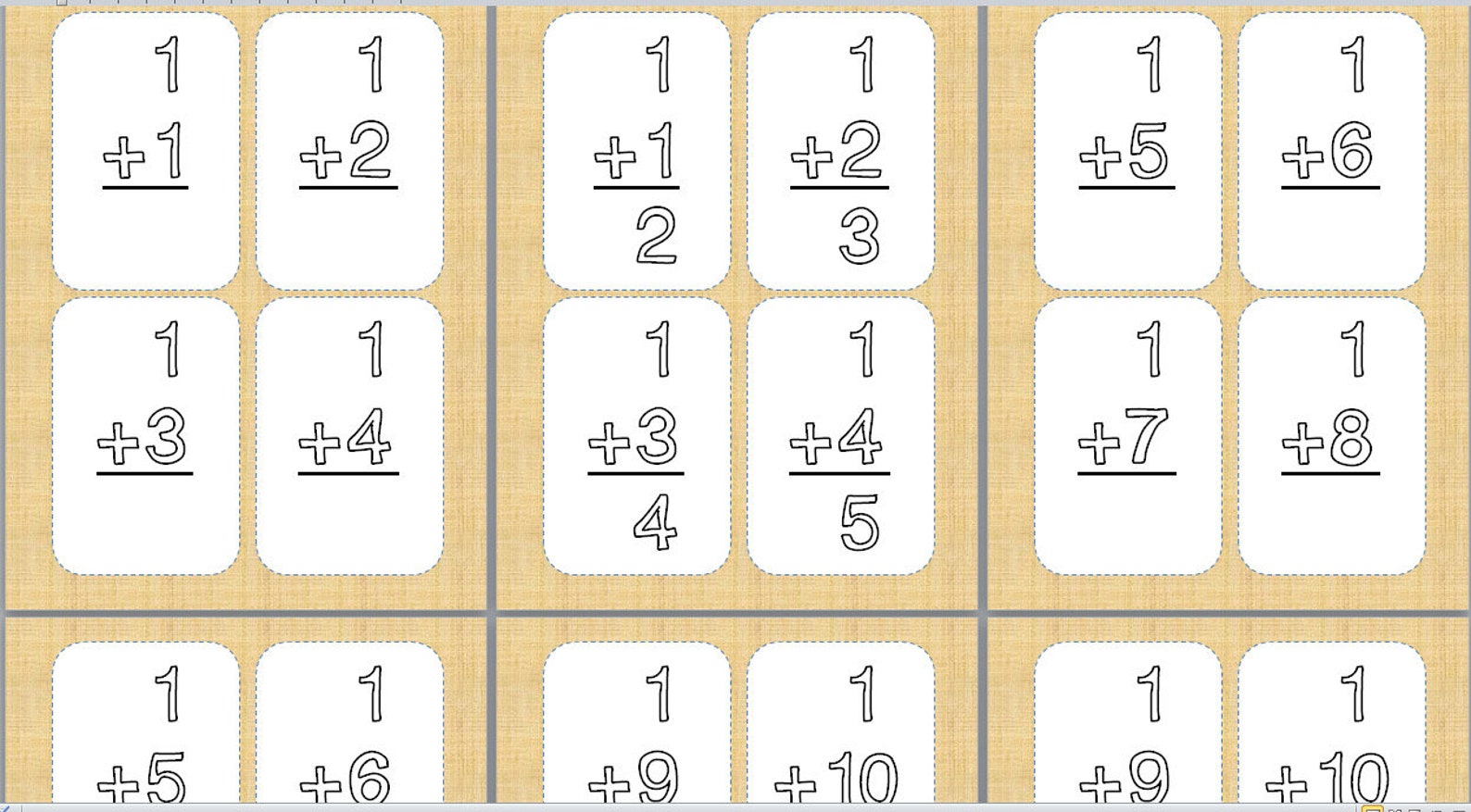 Math Flash Cards Addition Facts & Subtraction Facts (distance Learning ...
