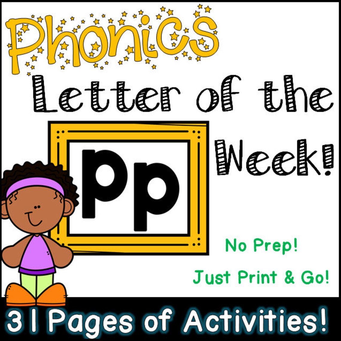 Phonics Letter of the Week Growing MEGA Bundle N to Z - Etsy