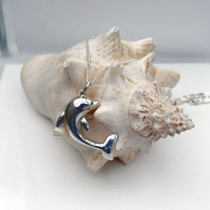 Dolphin Sterling Silver Pendant
