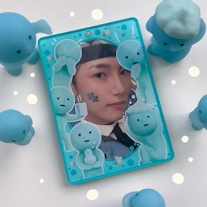 Porte-cartes photo en acrylique pour salle de bain SMISKI