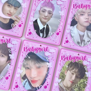 BABYGIRL photocard holder kpop