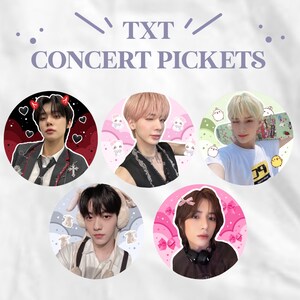 PREORDER - TXT concert pickets