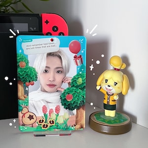 PRÉCOMMANDE HORIZON Porte-carte photo acrylique + standee kpop