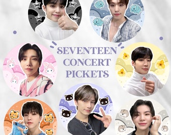 PREORDER SEVENTEEN concert pickets kpop