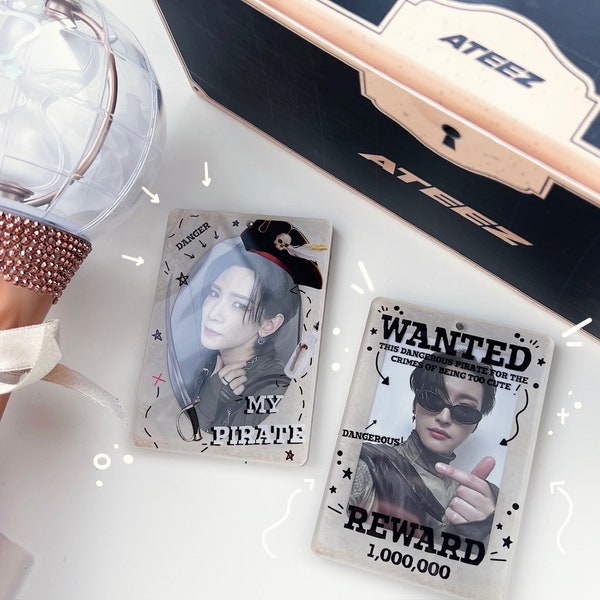 Pirate DOUBLE SIDED  photocard holder