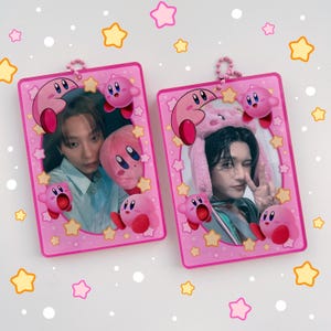 Porta-cartões de fotos STAR KIRB kpop