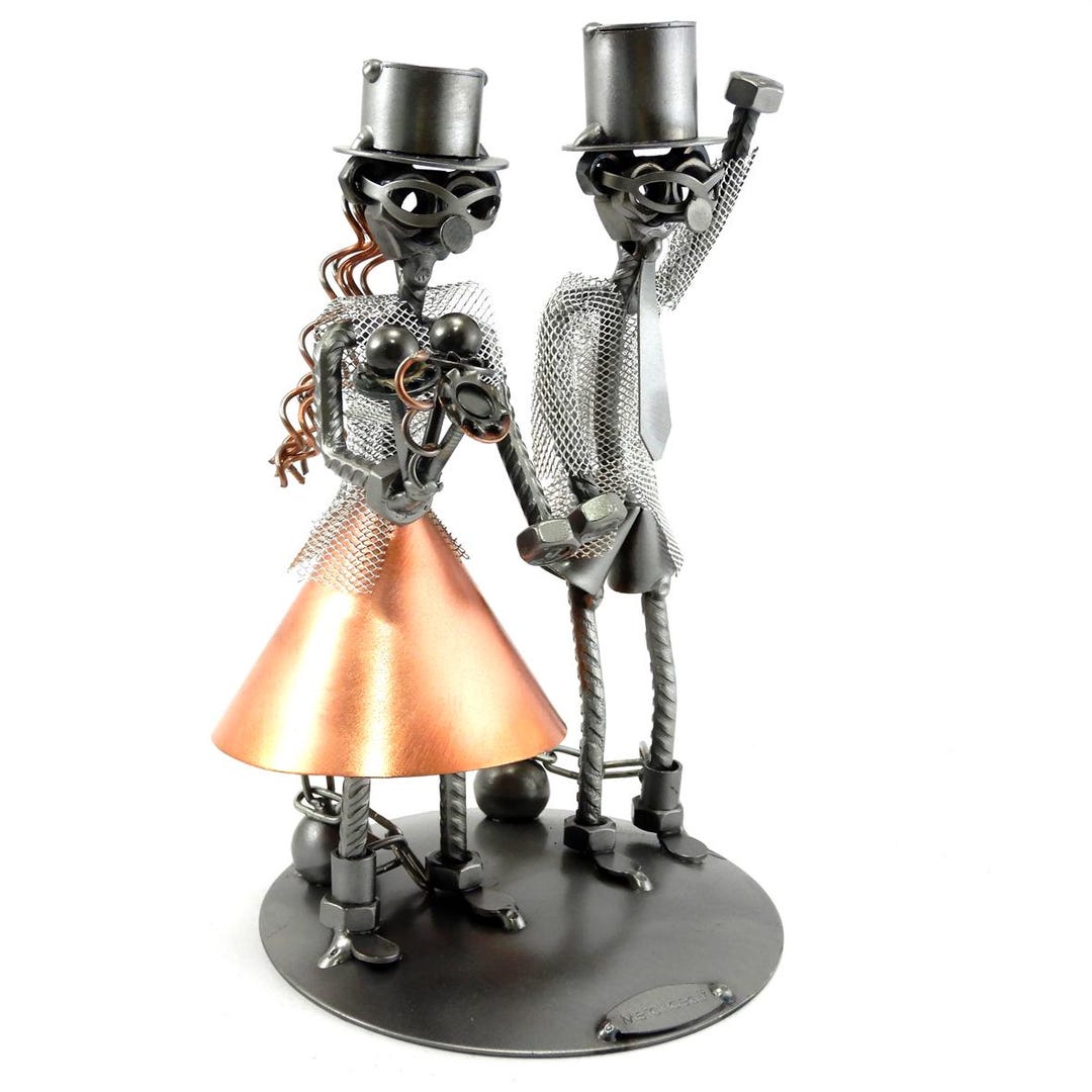 METAL SCULPTURE, 100% Handmade Gift Idea Made With Mechanical ...