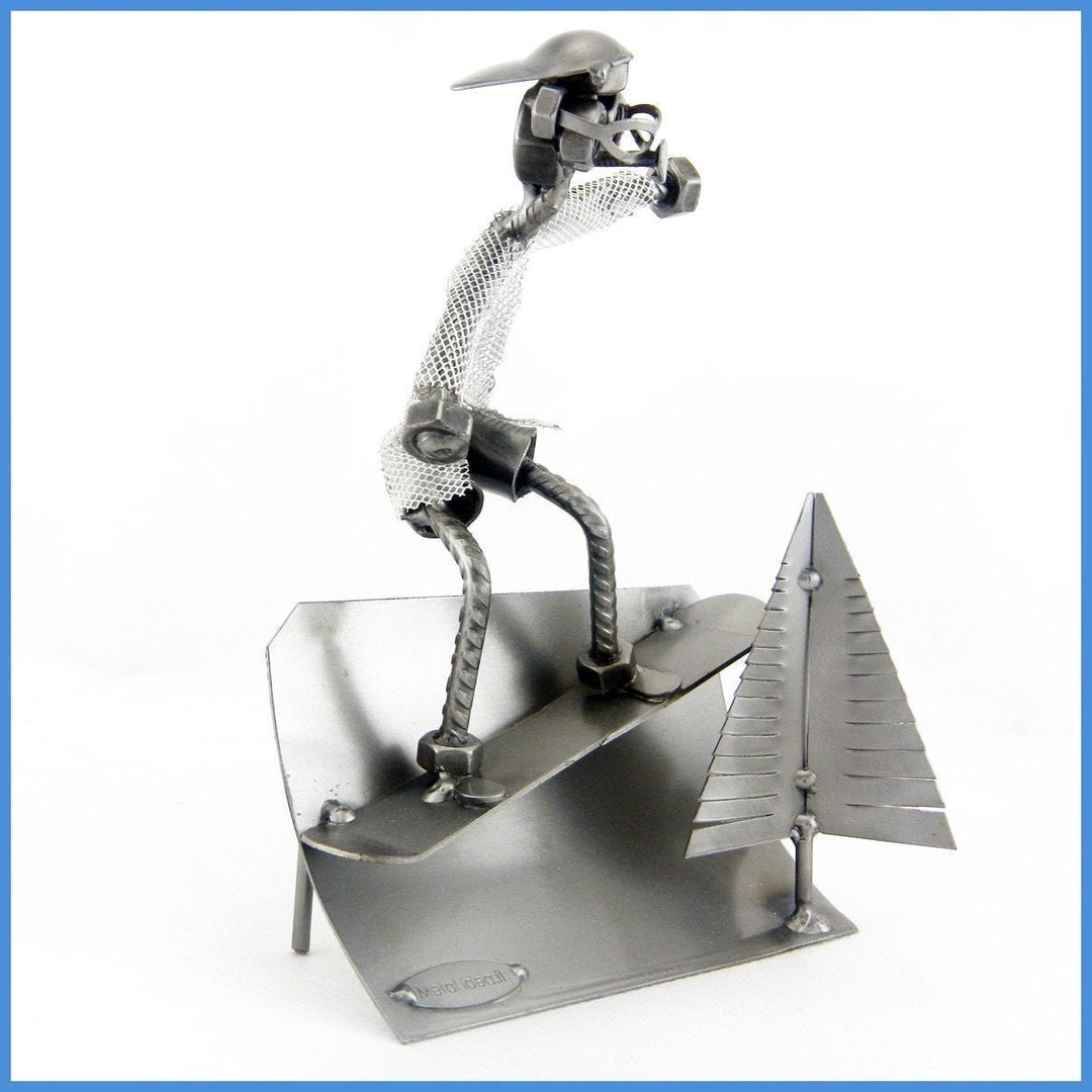 METAL SCULPTURE, 100% Handmade Gift Idea Made With Mechanical ...