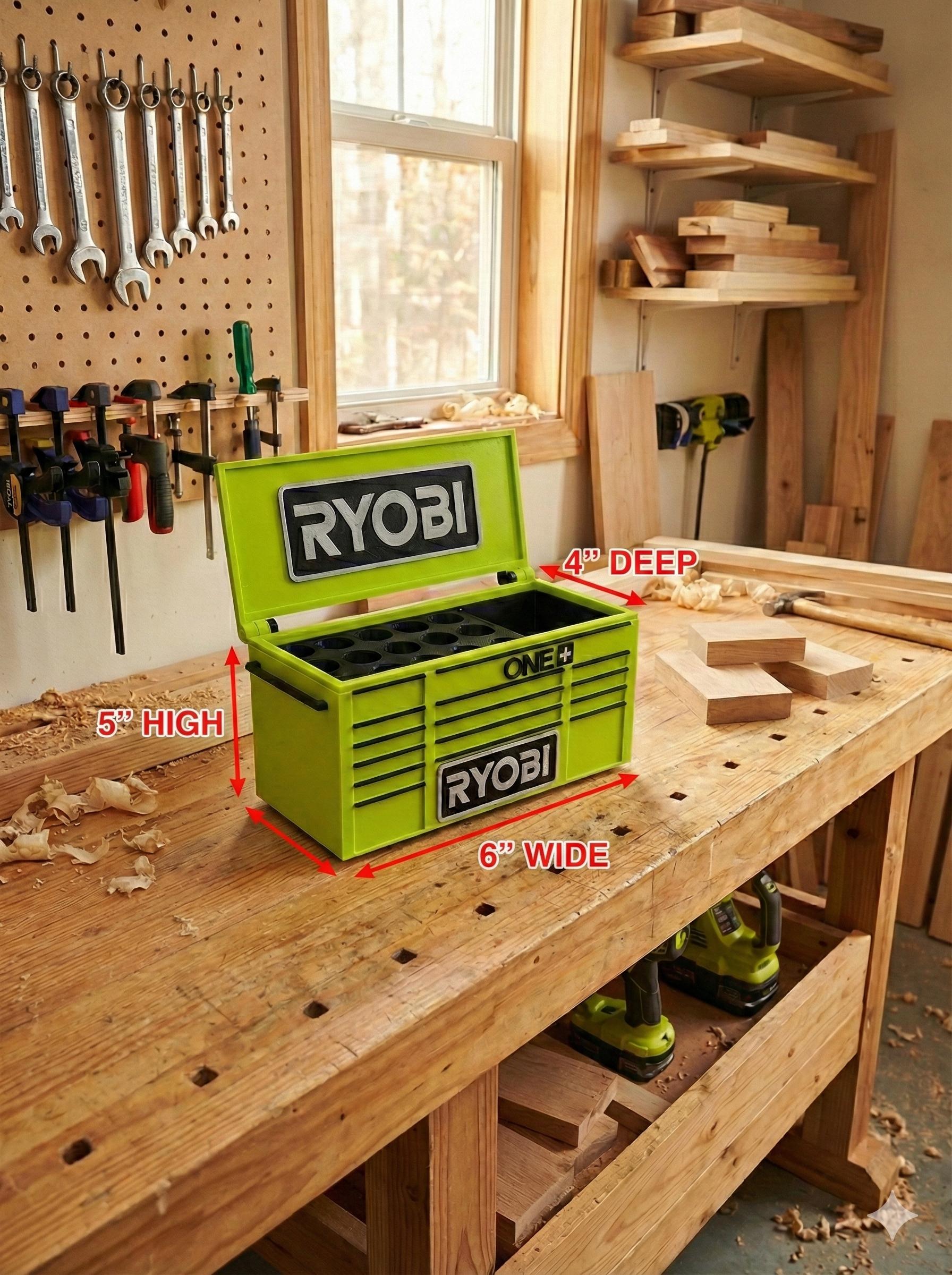 Ryobi Toolbox Pen Holder – 3D Printed Desktop Organizer - Etsy
