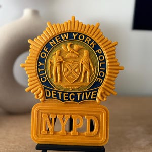Nypd Lieutenant Badge - Etsy