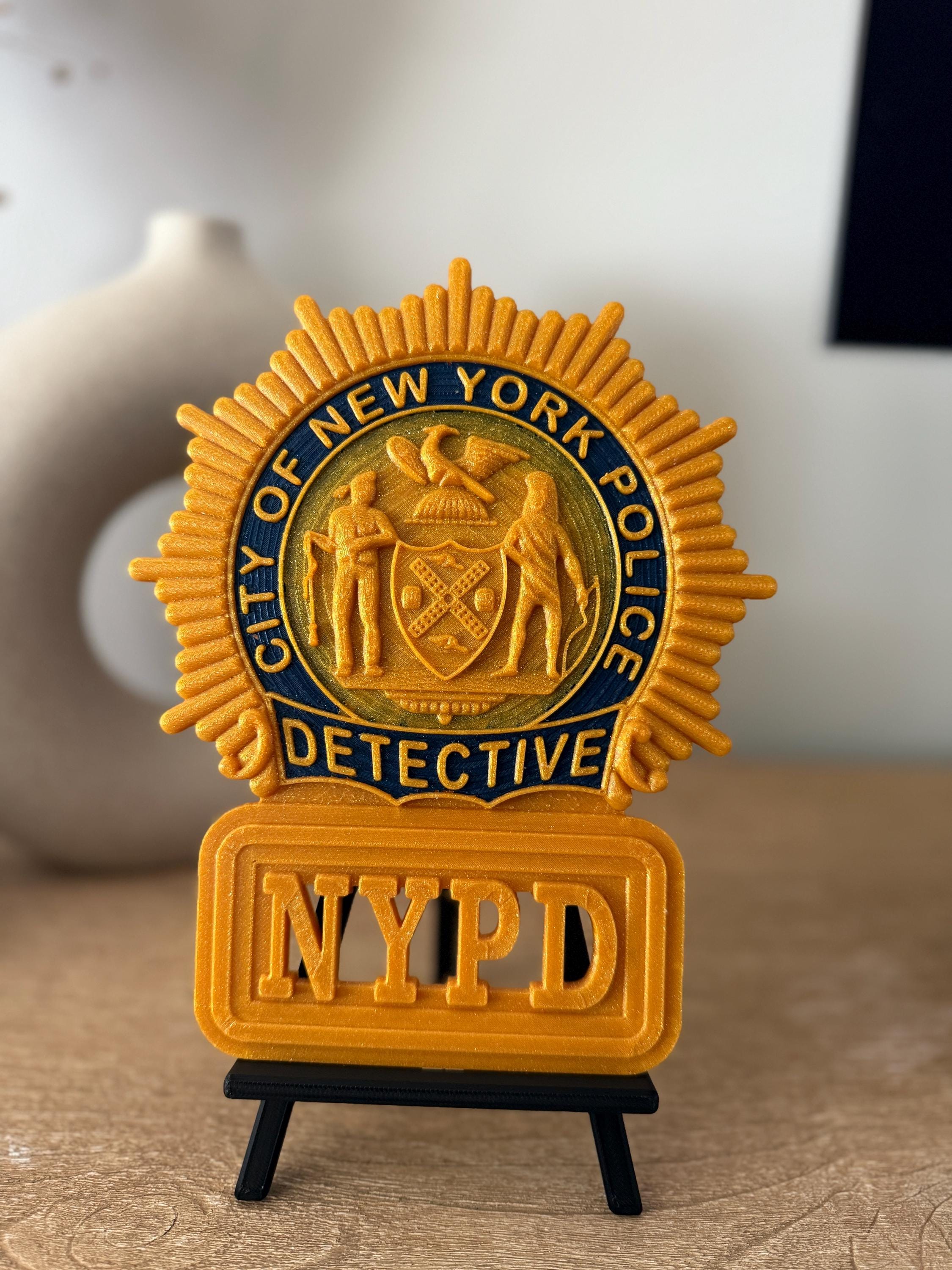 Nypd Lieutenant Badge - Etsy