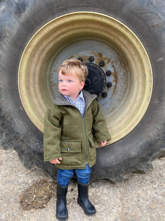 Girls top tweed jacket