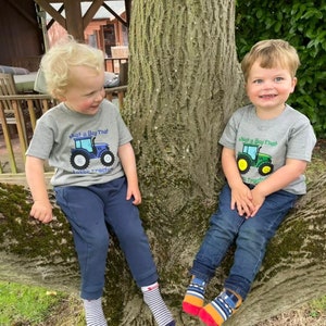 Boys Tractor T shirt Just a Boy That Loves Tractors image 1