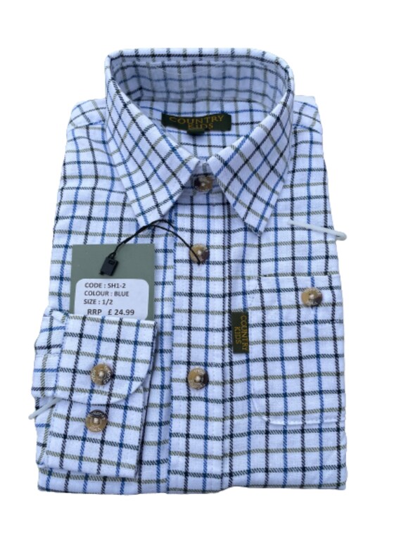 Children's Check Shirts - Etsy