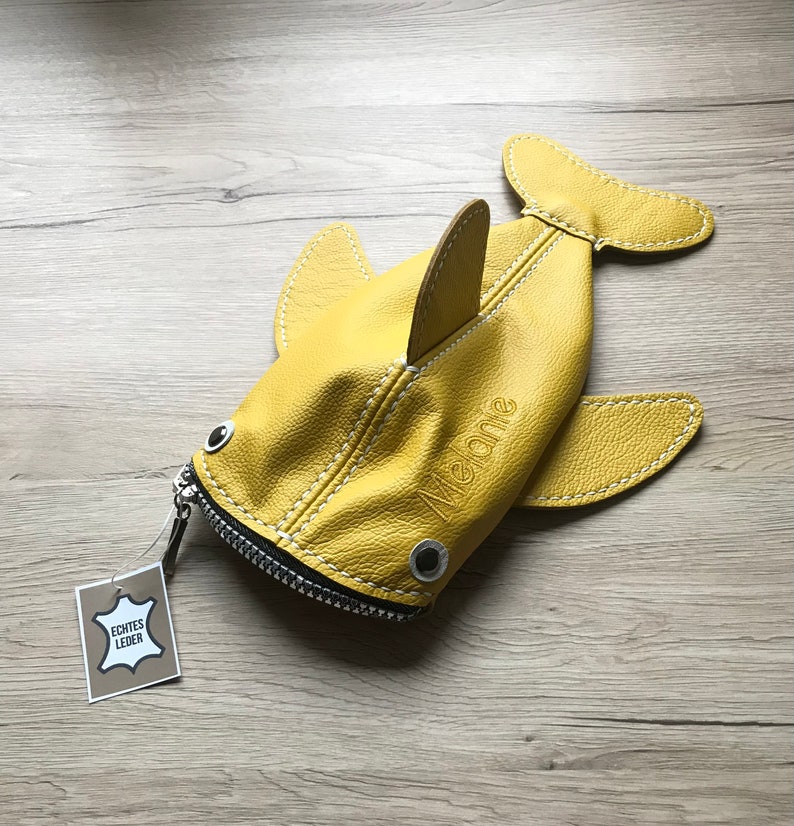 Leder Stiftemäppchen, Federmäppchen, Utensilo, Geschenk, echtes Leder, viele Farben Bild 7