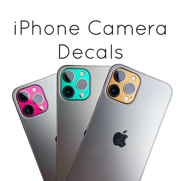 iPhone Camera Decal