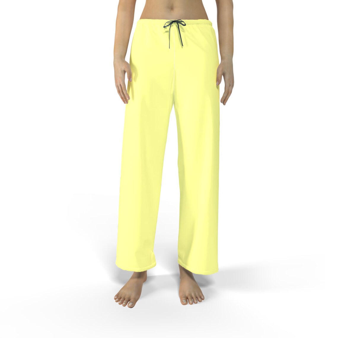 Classic Pajama Pants Happy Yellow Etsy
