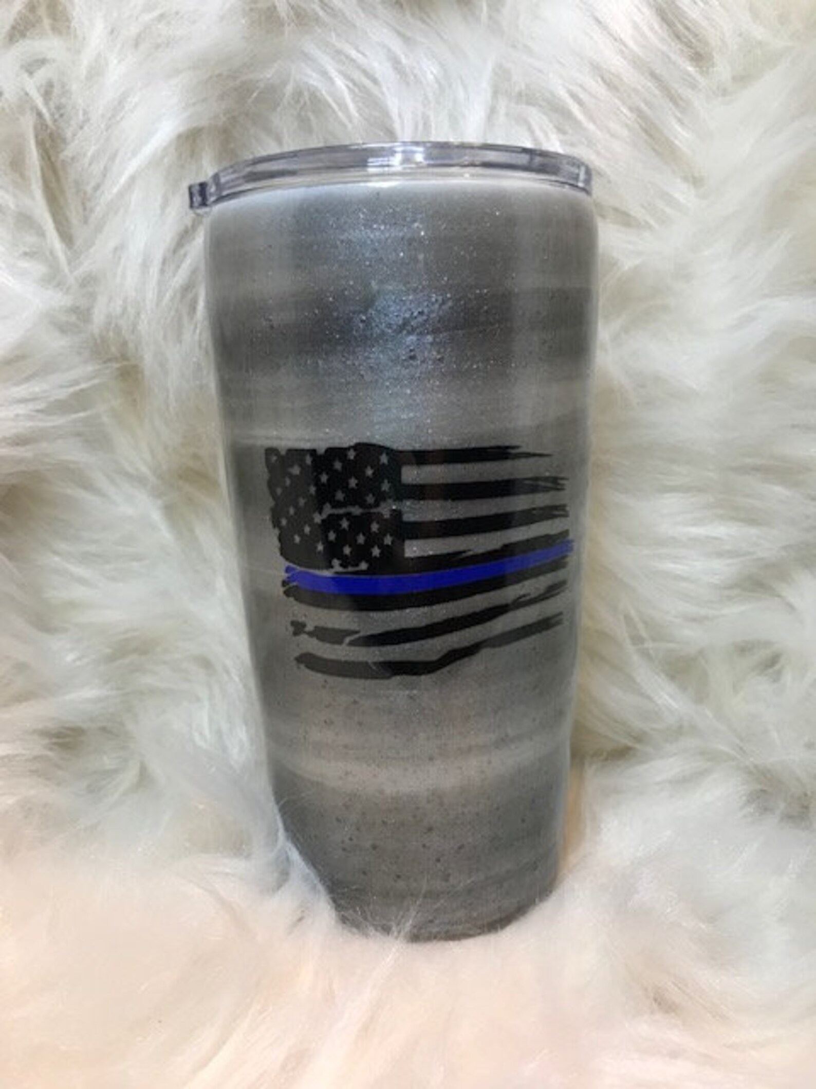 Custom Police Tumbler Etsy