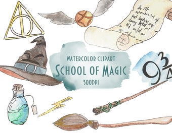 Harry Potter Clipart Etsy
