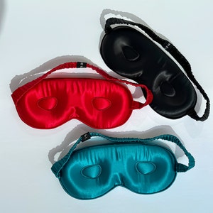 Sleep Better With 3d Contoured Cup Eye Mask - Block Out Light & Provide  Soft Comfort For Travel, Yoga & Nap! - Temu