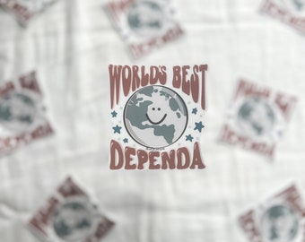 World’s Best Dependa Sticker | Dependa Sticker| Milso Sticker