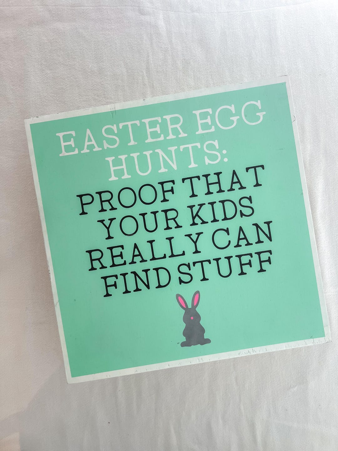 EASTER EGG HUNT Decorative Sign, Easter Decor, Easter Wood Sign, Funny ...