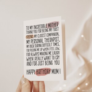 Printable birthday card for best mom happy birthday mom from image 5