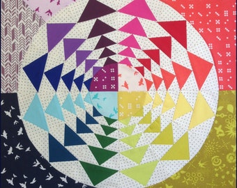 Right Round Mini Quilt 22"