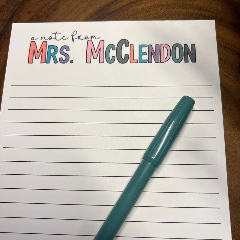 Handmade Notepad - Etsy