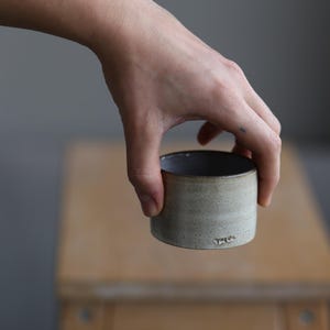 Espresso Cup, Stoneware Coffee Cup,Handmade Cup, Coffee Cup, Japanese Style Handmade Stoneware Cup, Double Espresso Cup, Pottery Mug