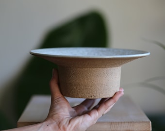 Handmade Beige Stoneware Pasta Bowl, Handmade Ceramic Bowl, Unique Ceramic Serving Dish, Rustic Home Decor, Kitchenware, Chef Plate