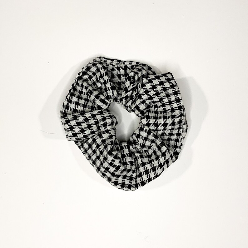 Gingham Scrunchie
