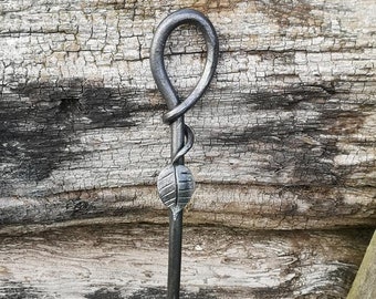 Leafy style toasting fork Barbeque tools