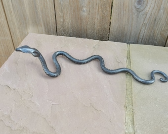 Handmade rebar snake